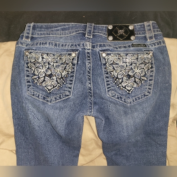 Miss Me Skinny Cuffed Jeans - Picture 12 of 16